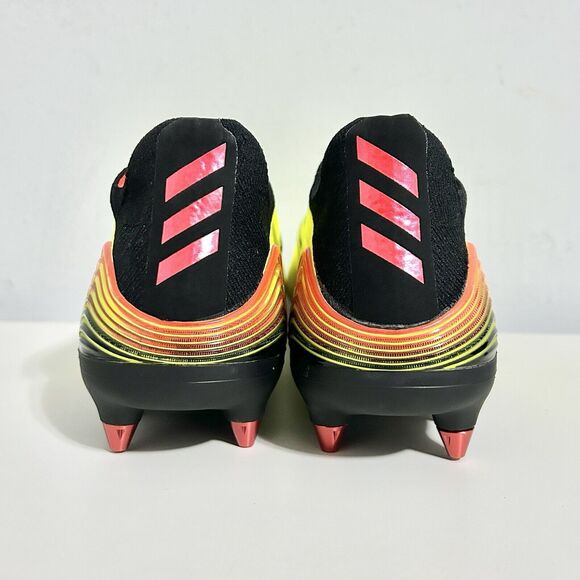Adidas Copa Sense+ SG “Game Data Pack” Men’s Size 11 Solar Yellow Soccer Cleats - Picture 5 of 9
